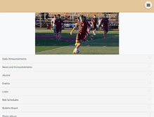 Tablet Screenshot of msgrfarrellhs.enschool.org