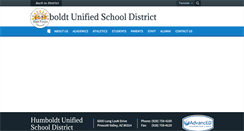 Desktop Screenshot of hs.humboldtunified.enschool.org