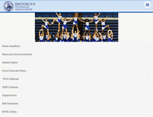 Tablet Screenshot of bths.enschool.org