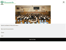 Tablet Screenshot of pleasantvilleschools.enschool.org