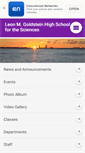 Mobile Screenshot of lmghs.enschool.org