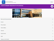 Tablet Screenshot of lmghs.enschool.org