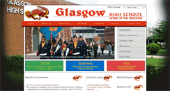 Desktop Screenshot of glasgowhs.enschool.org